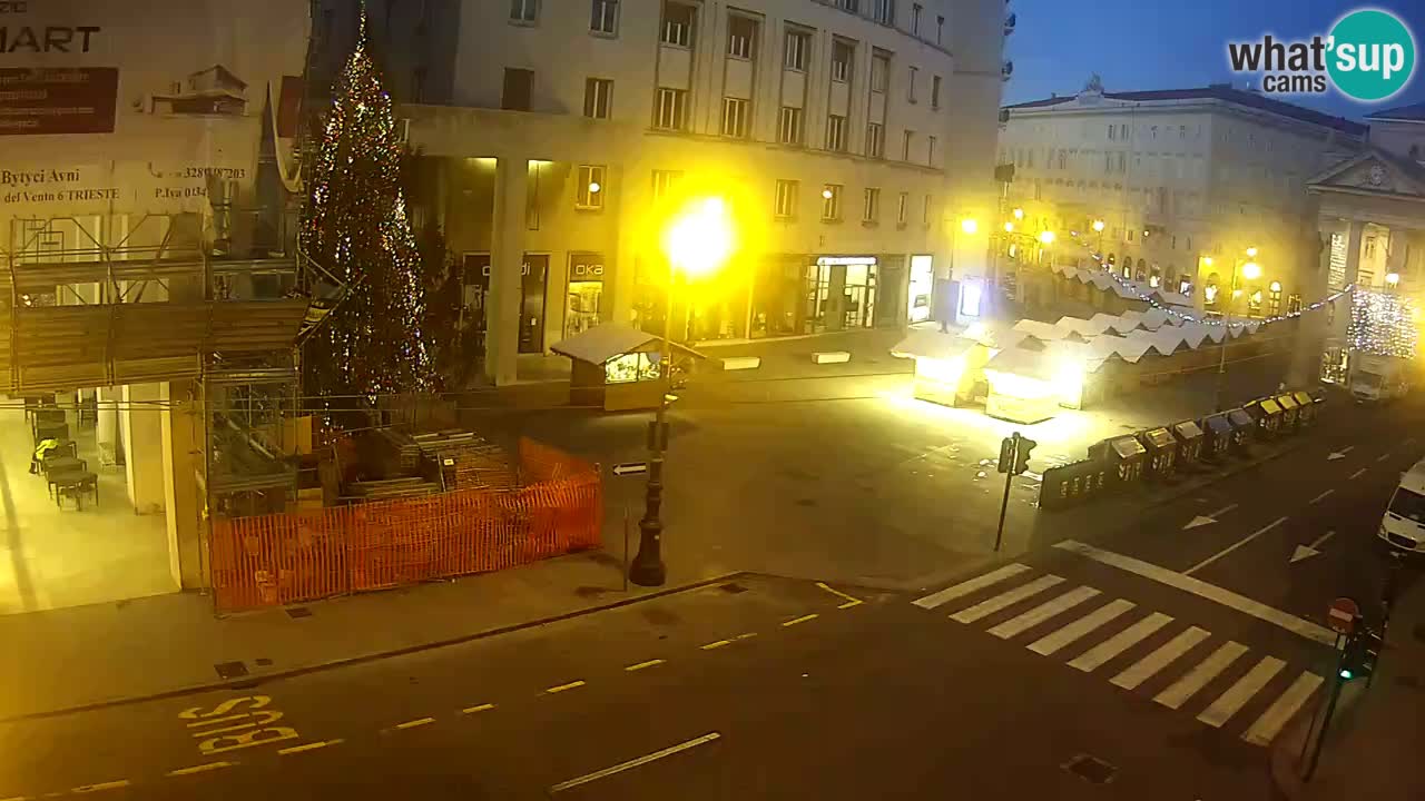 Trieste – Place de la Borsa webcam live