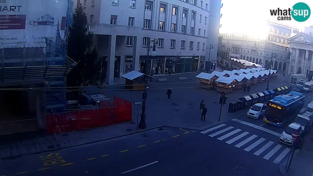 Trieste – Place de la Borsa webcam live