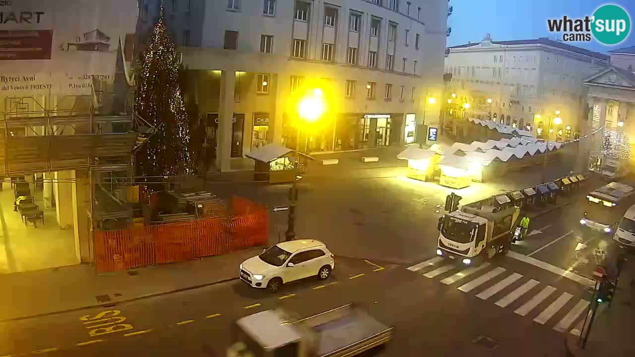 Trieste – Borsa square webcam live