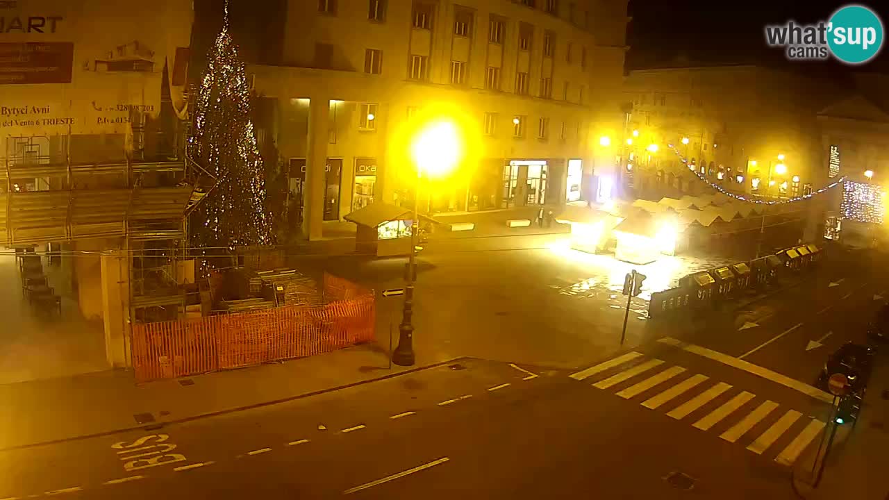 Trieste – Plaza de la Borsa webcam live