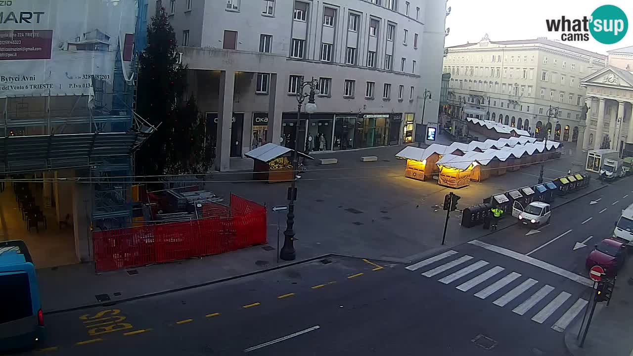 Trieste – Borsa square webcam live