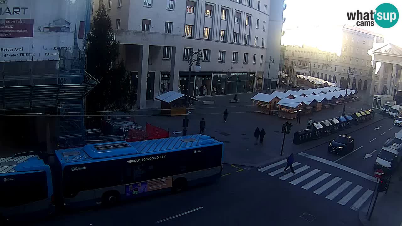 Trieste – Borsa square webcam live