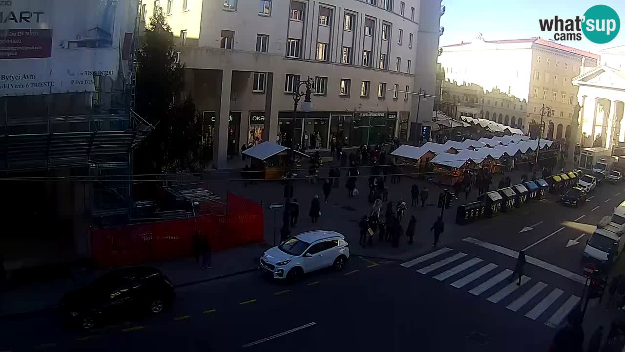 Trieste – Place de la Borsa webcam live