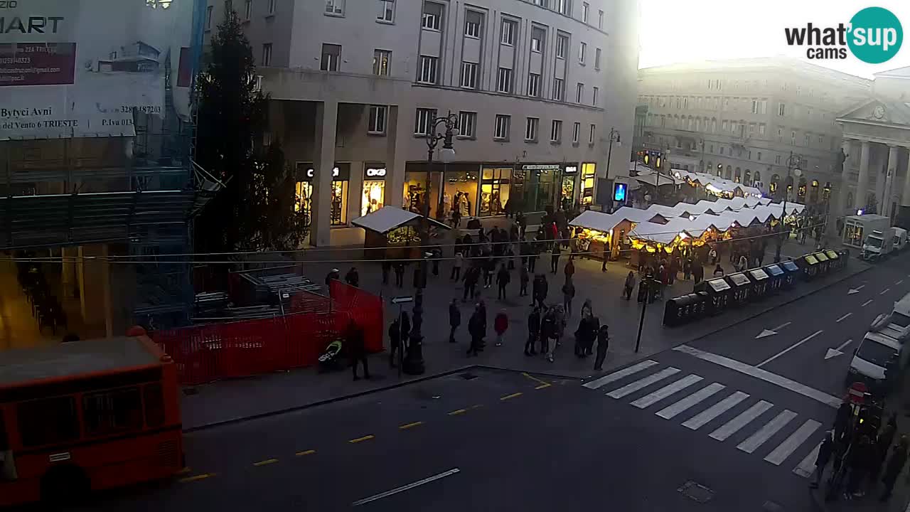 Trieste – Borsa square webcam live