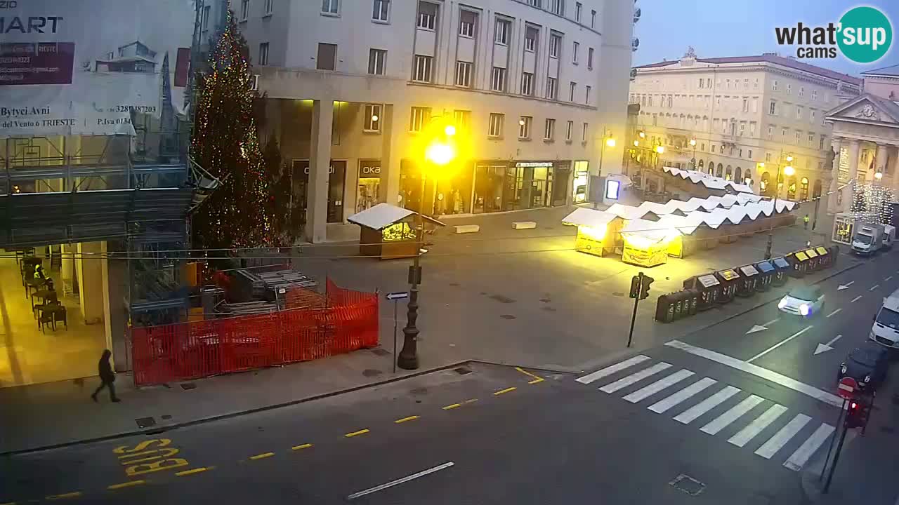 Trieste – Borsa square webcam live