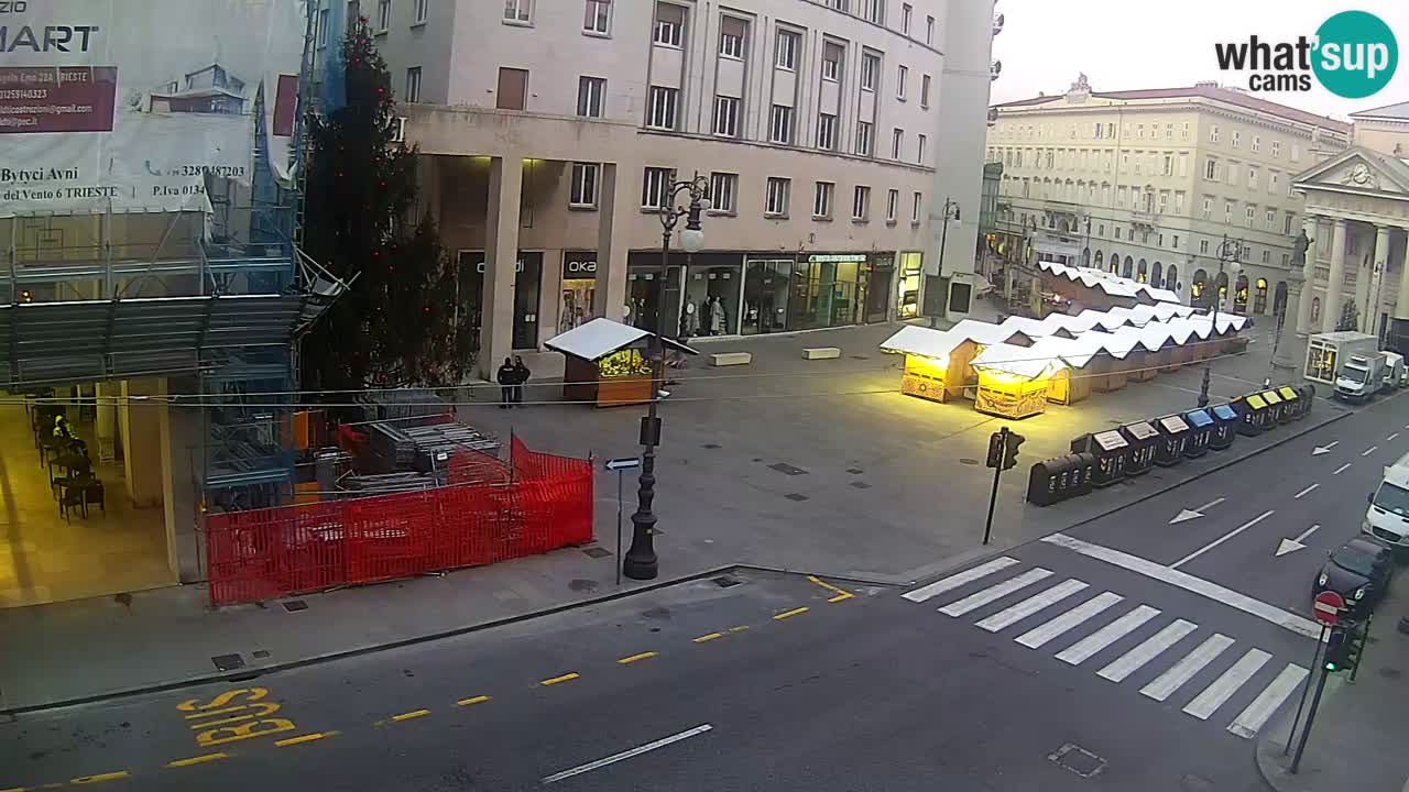 Trieste – Borsa square webcam live