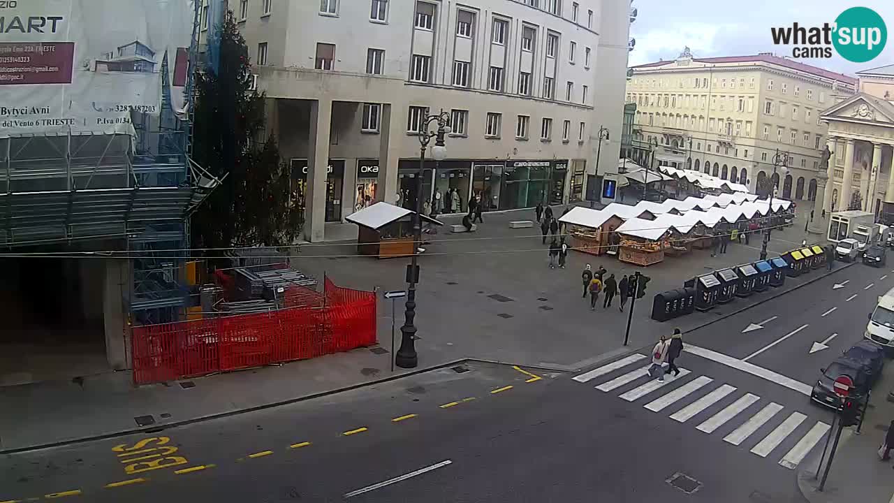 Trieste – Borsa square webcam live