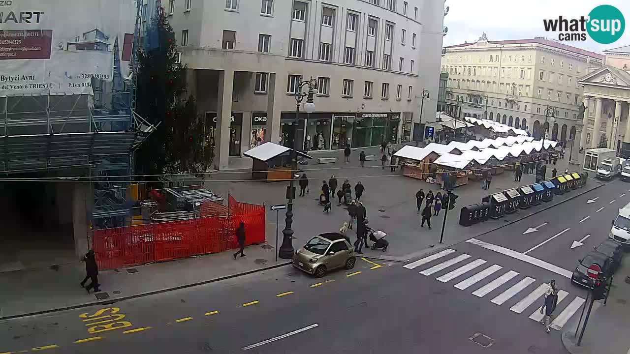 Trieste – Borsa square webcam live