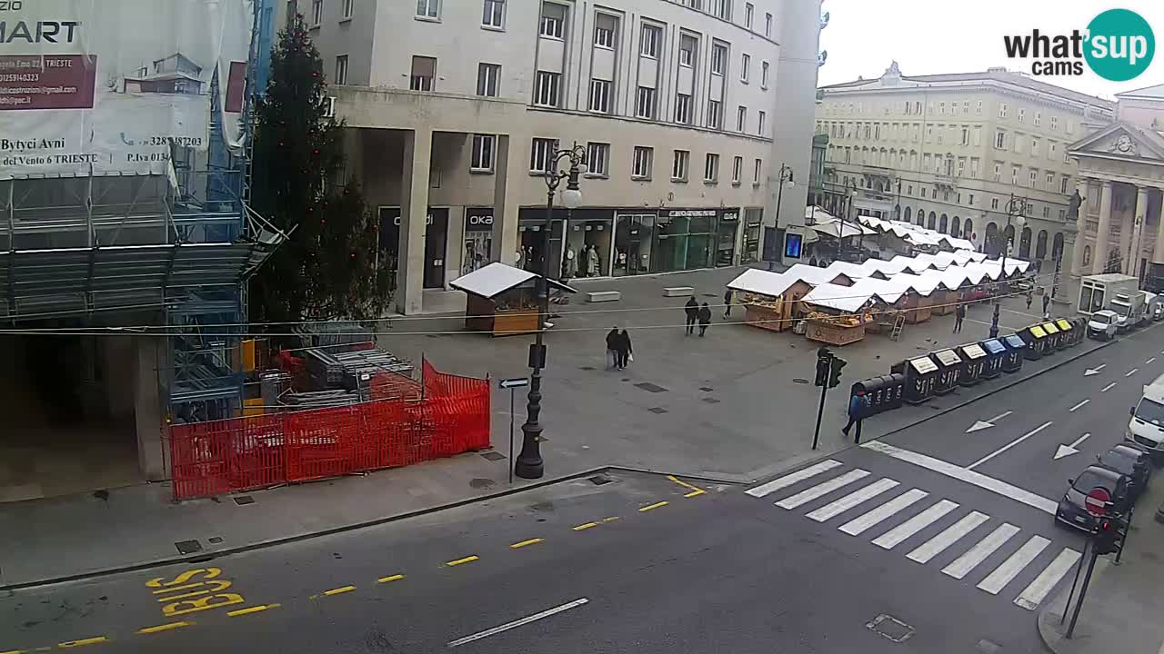 Trieste – Place de la Borsa webcam live