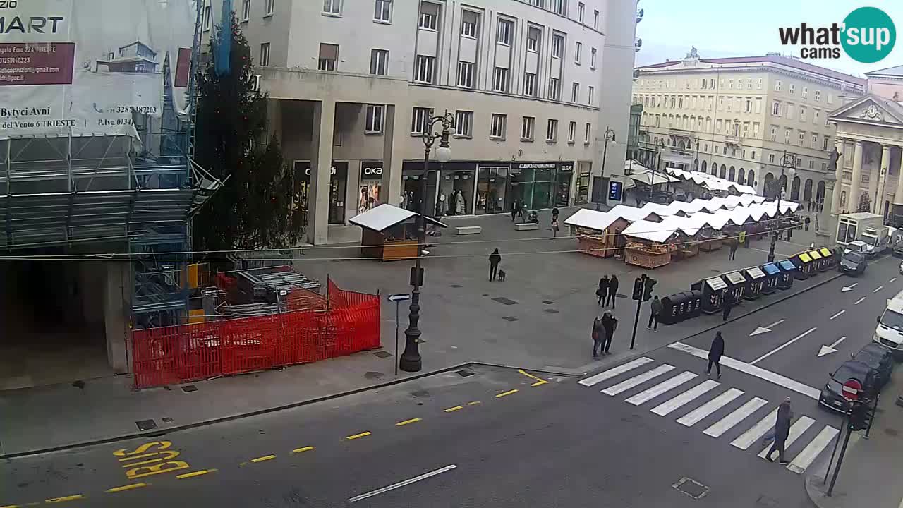 Trieste – Borsa square webcam live