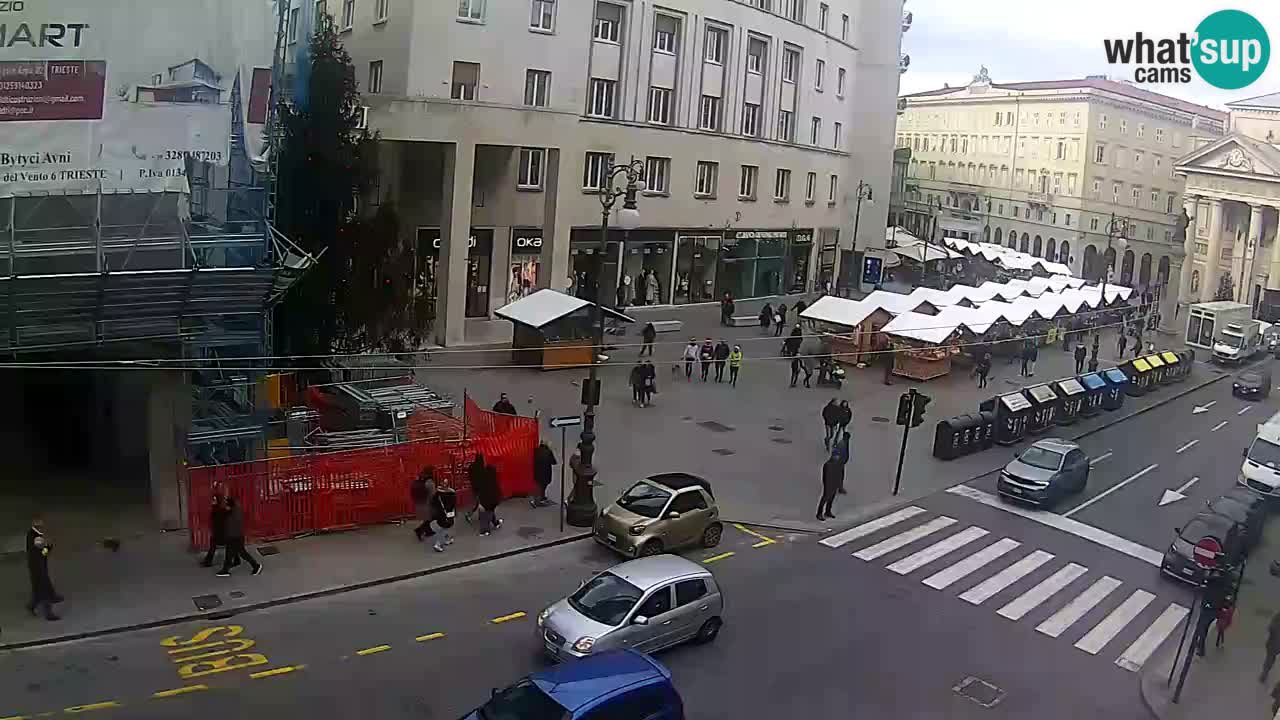 Trieste – Borsa square webcam live