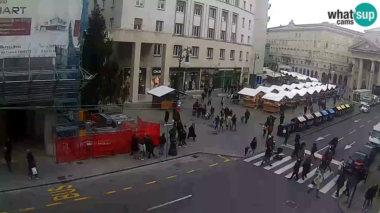 Trieste – Place de la Borsa webcam live