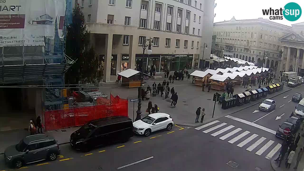 Trieste – Borsa square webcam live