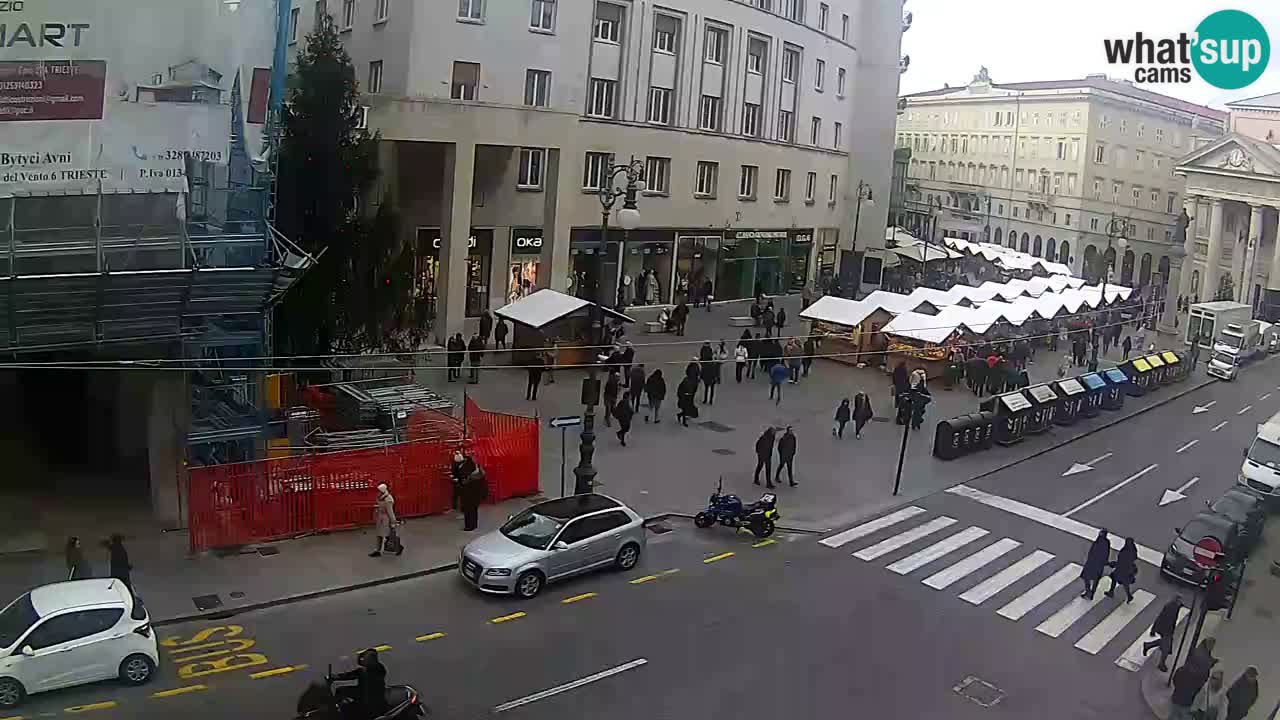 Trieste – Borsa square webcam live