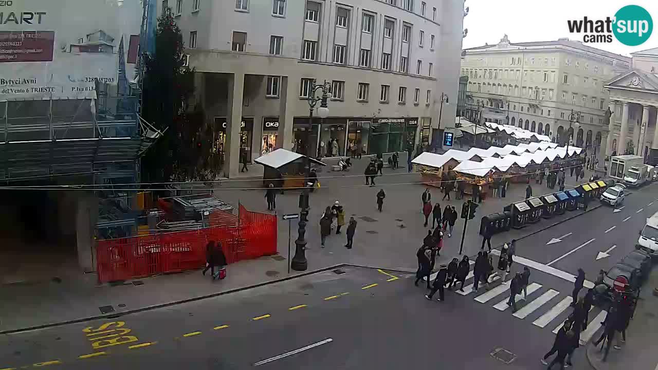 Trieste – Borsa square webcam live