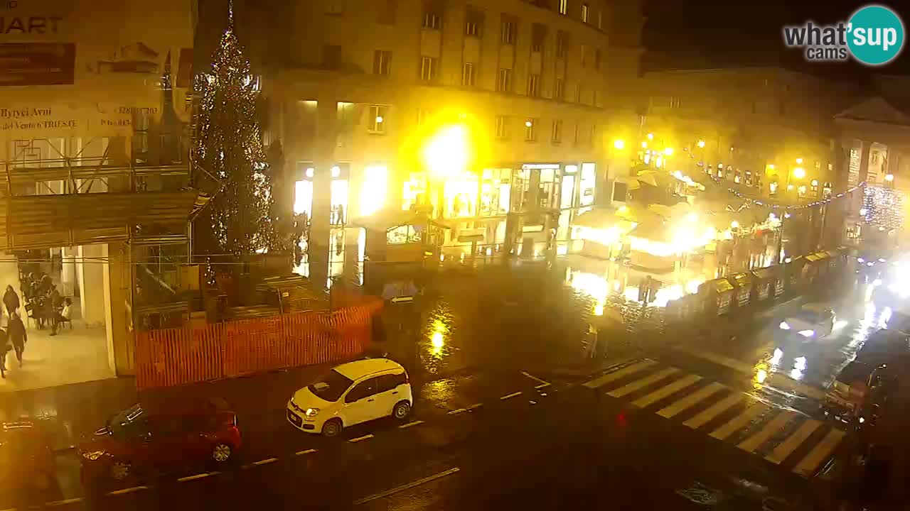 Trieste – Plaza de la Borsa webcam live