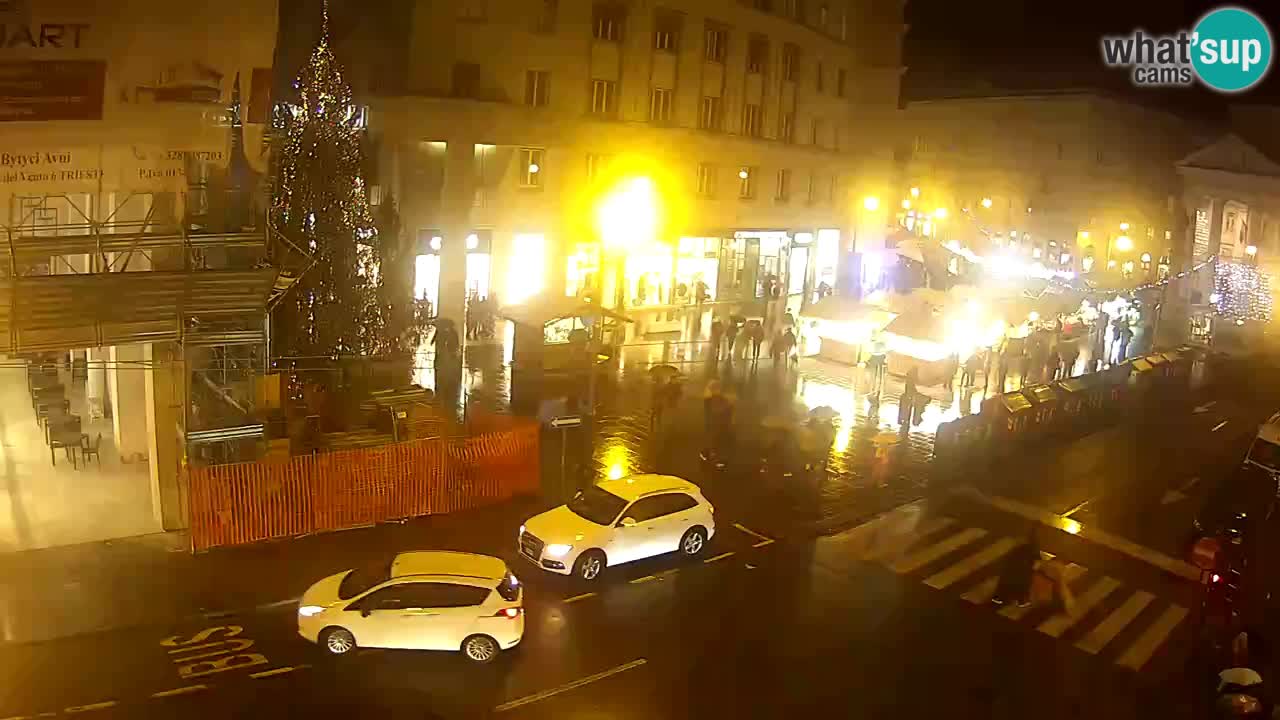 Trieste – Plaza de la Borsa webcam live