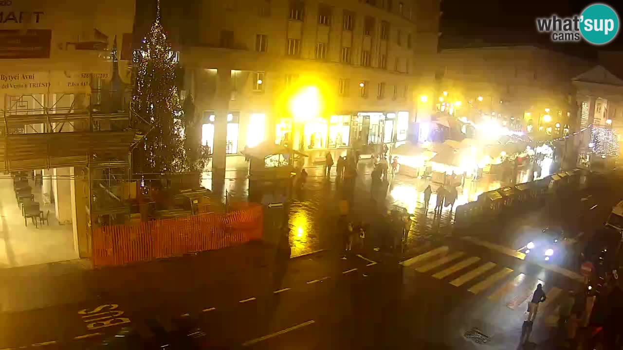 Trieste – Plaza de la Borsa webcam live