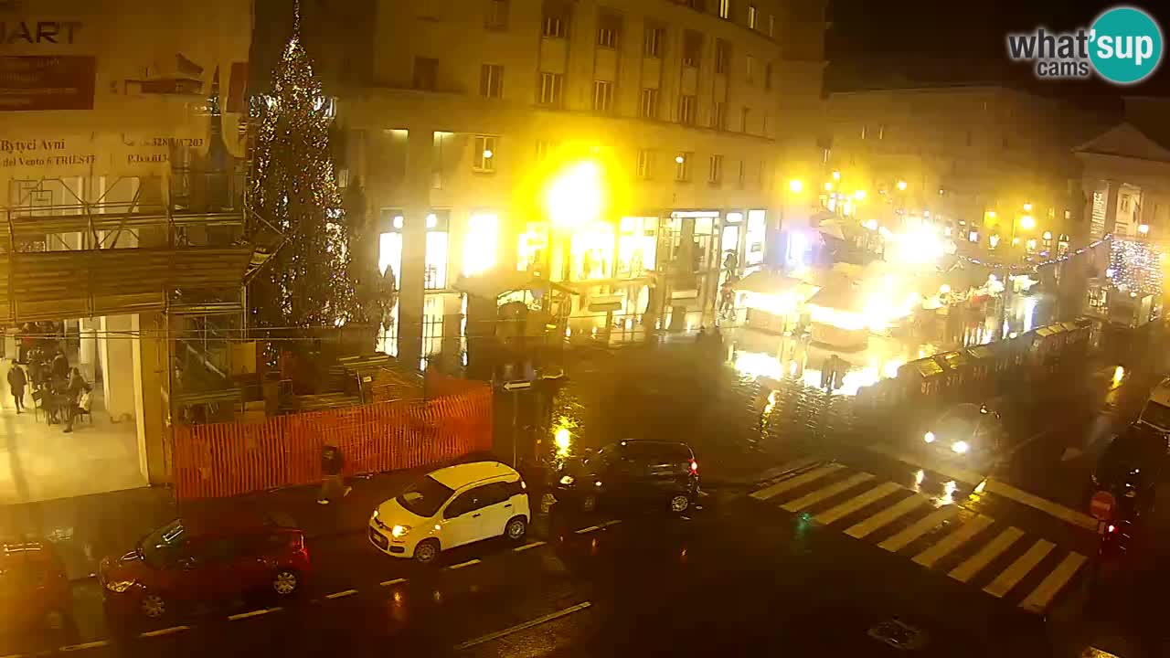 Trieste – Plaza de la Borsa webcam live