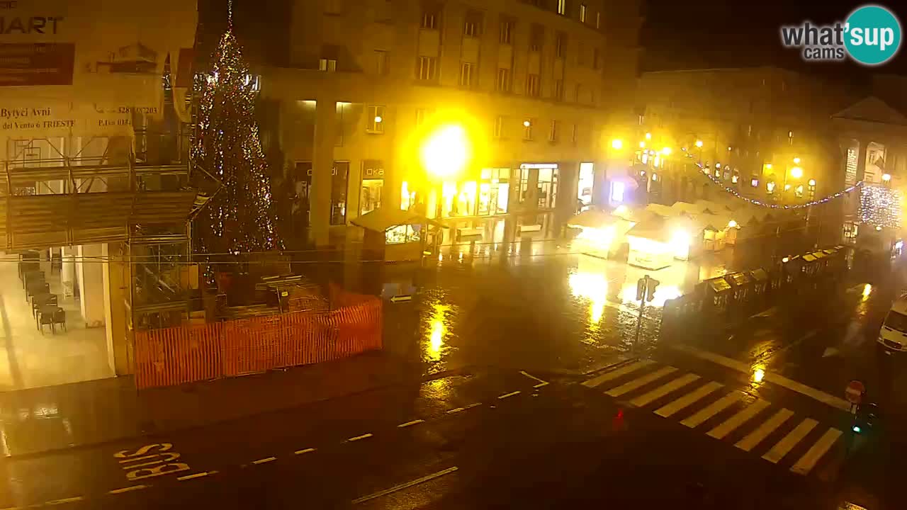 Trieste – Place de la Borsa webcam live