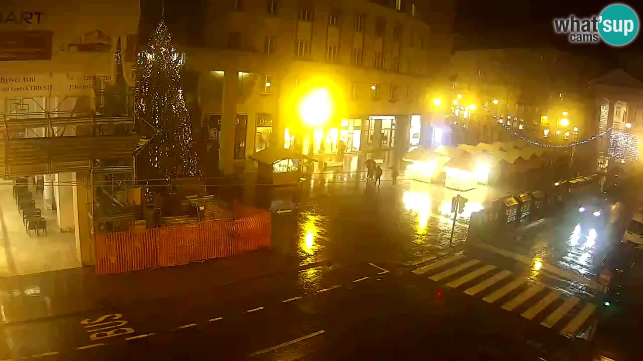 Trieste – Place de la Borsa webcam live