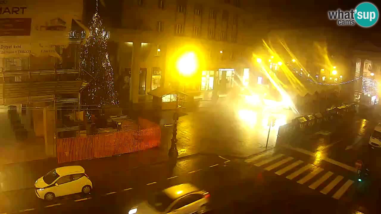 Trieste – Plaza de la Borsa webcam live