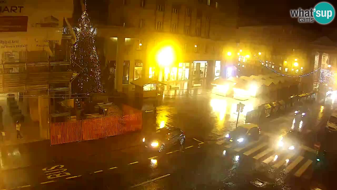 Trieste – Plaza de la Borsa webcam live