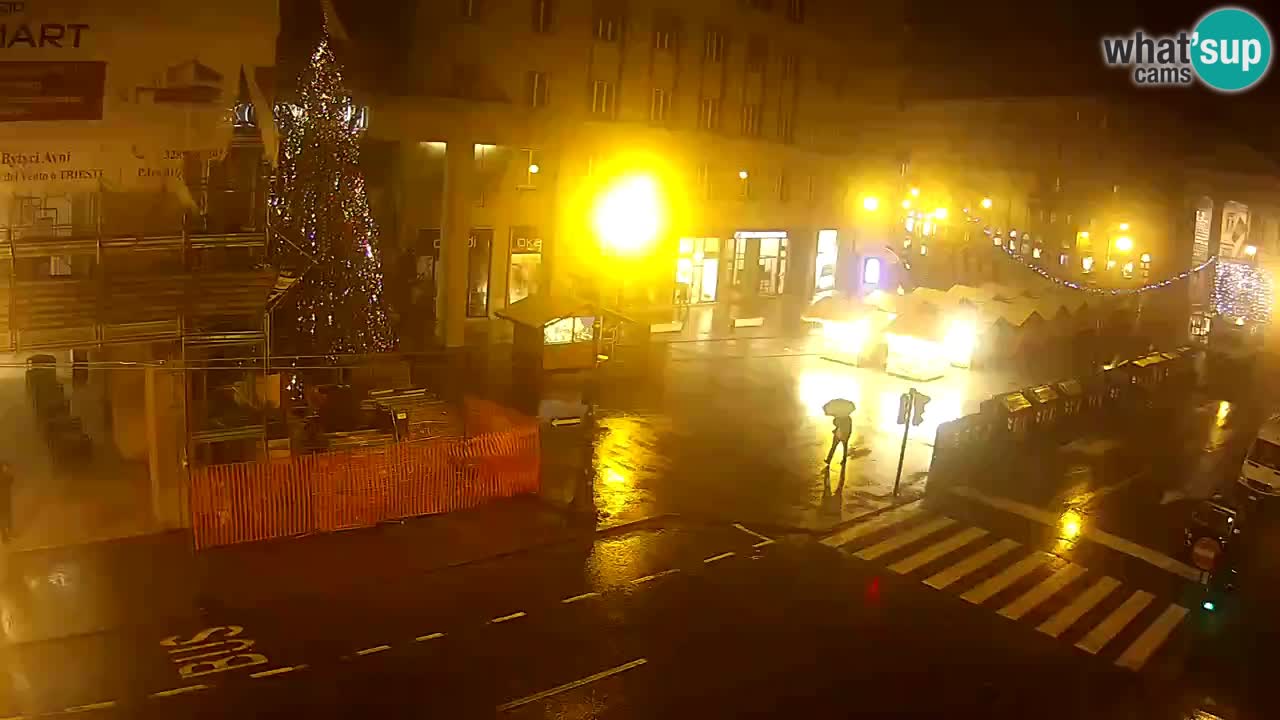 Trieste – Place de la Borsa webcam live