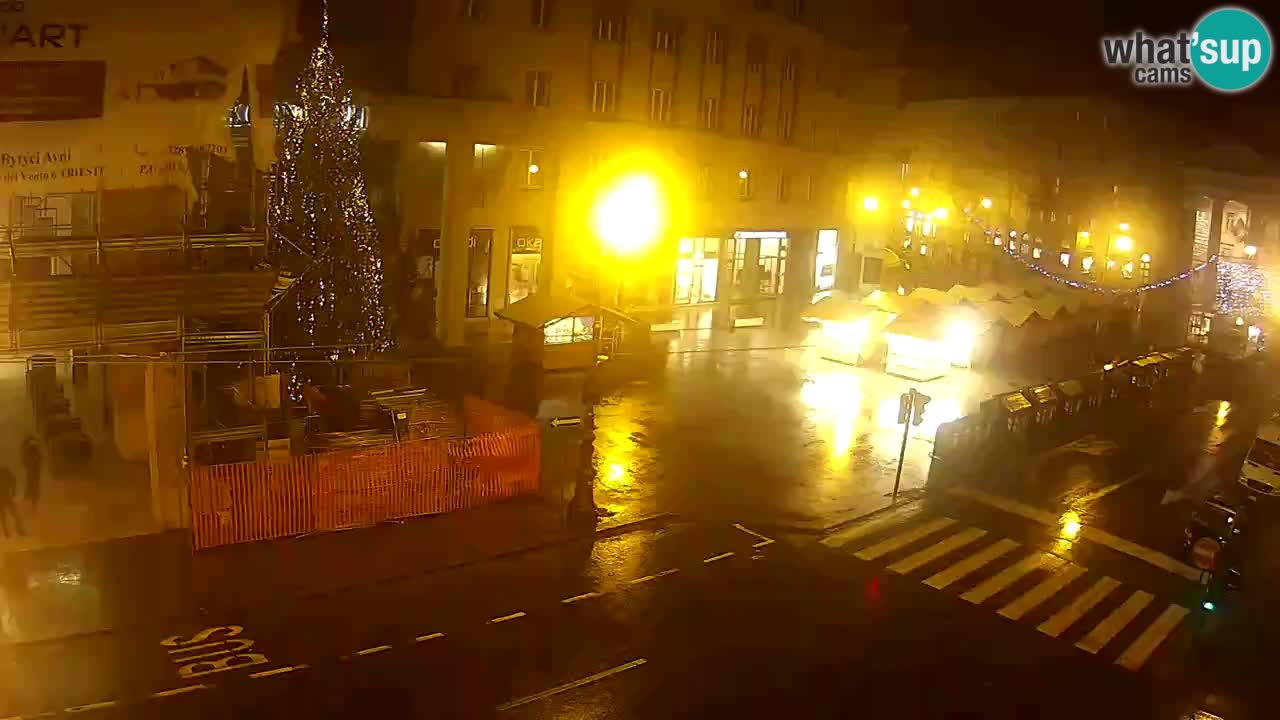 Trieste – Plaza de la Borsa webcam live