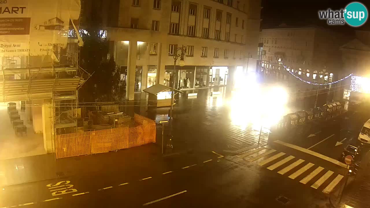 Trieste – Place de la Borsa webcam live