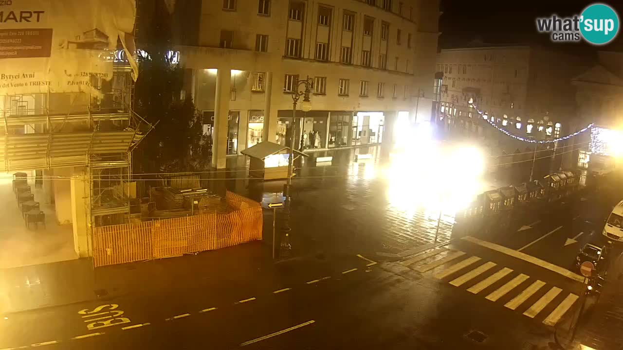 Trieste – Plaza de la Borsa webcam live