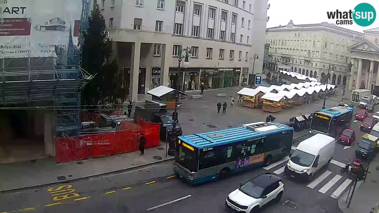 Trieste – Place de la Borsa webcam live