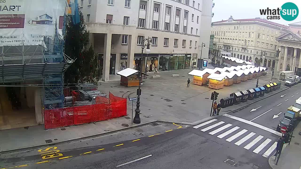 Trieste – Place de la Borsa webcam live