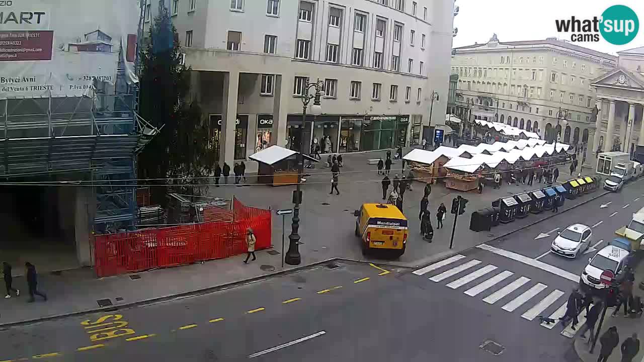 Trieste – Place de la Borsa webcam live