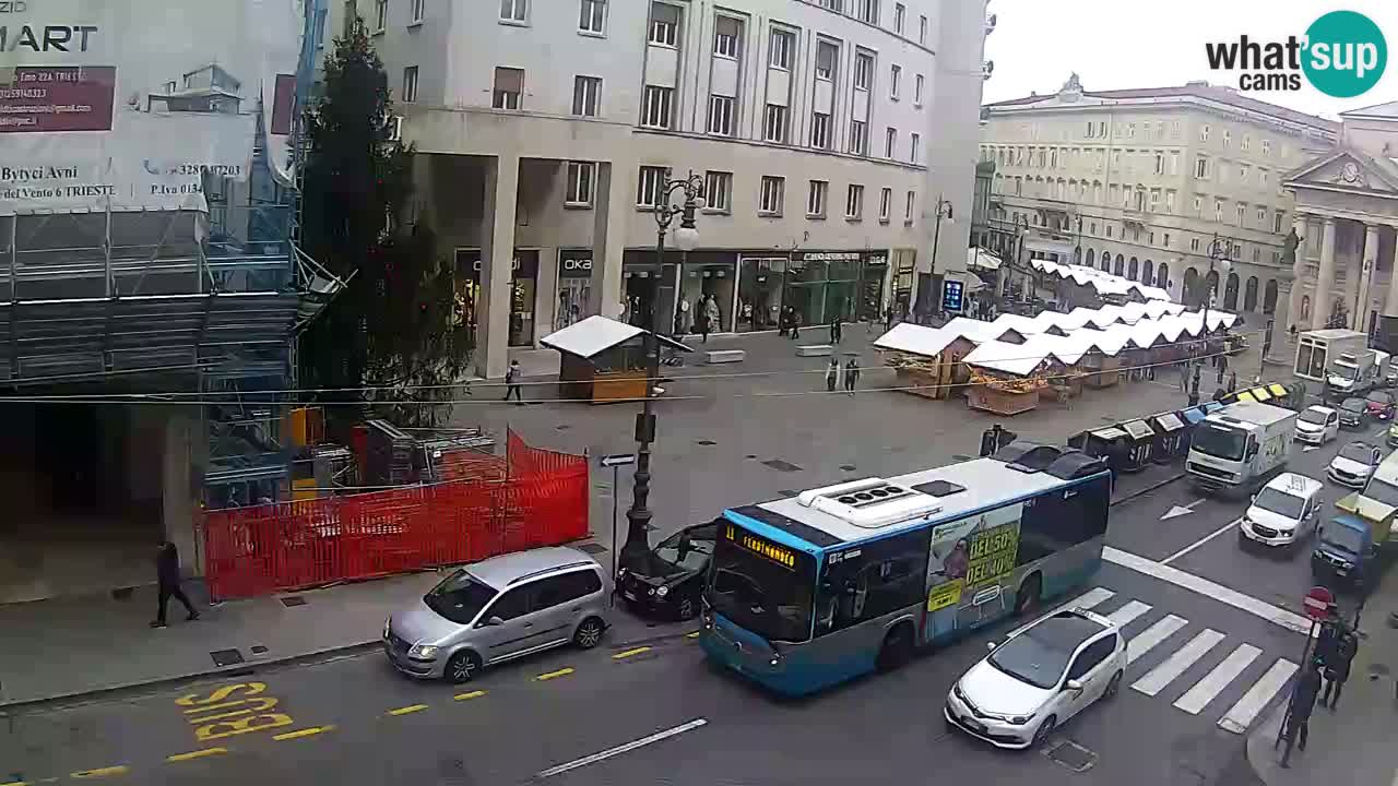 Trieste – Place de la Borsa webcam live