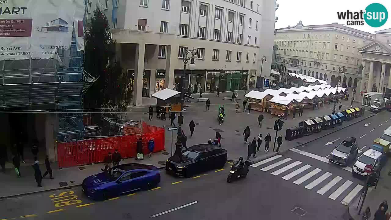 Trieste – Borsa square webcam live