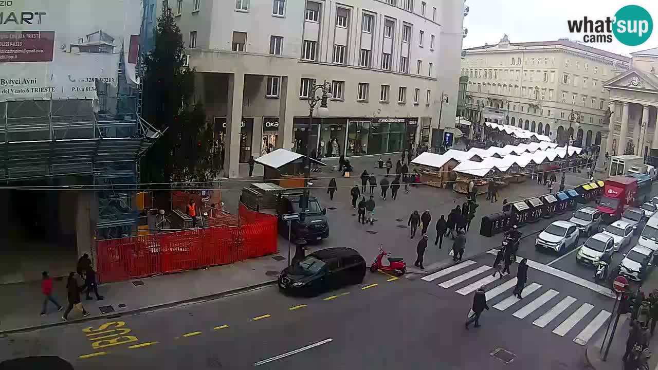 Trieste – Borsa square webcam live