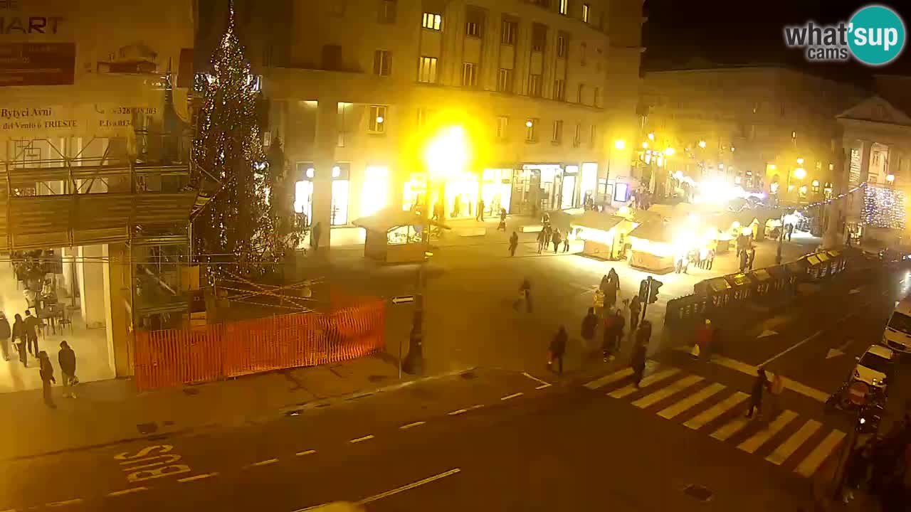 Trieste – Place de la Borsa webcam live