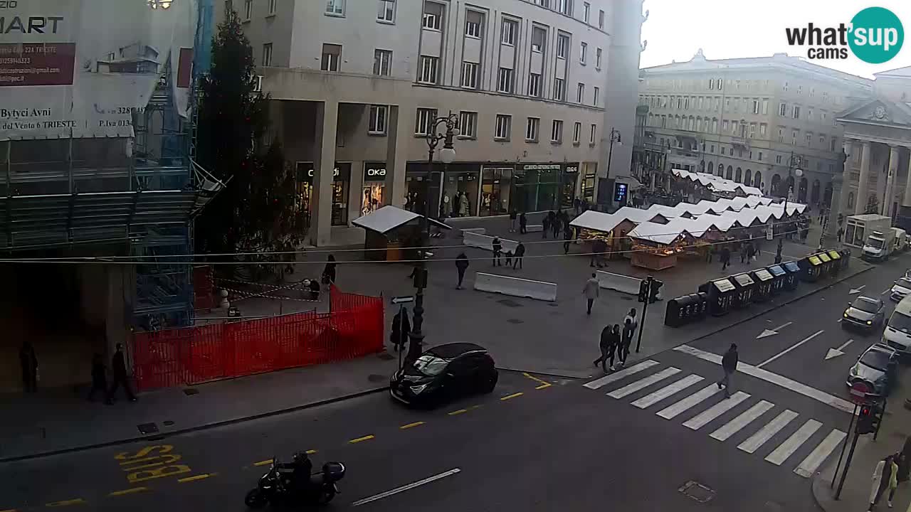 Trieste – Borsa square webcam live