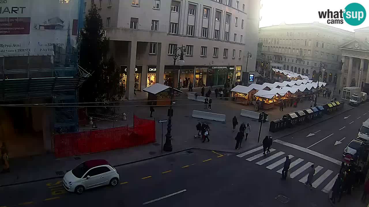 Trieste – Borsa square webcam live