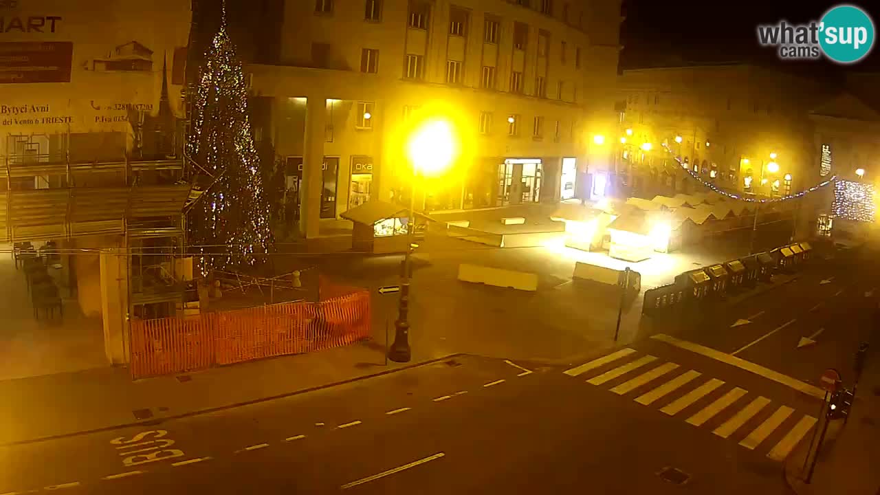 Trieste – Place de la Borsa webcam live