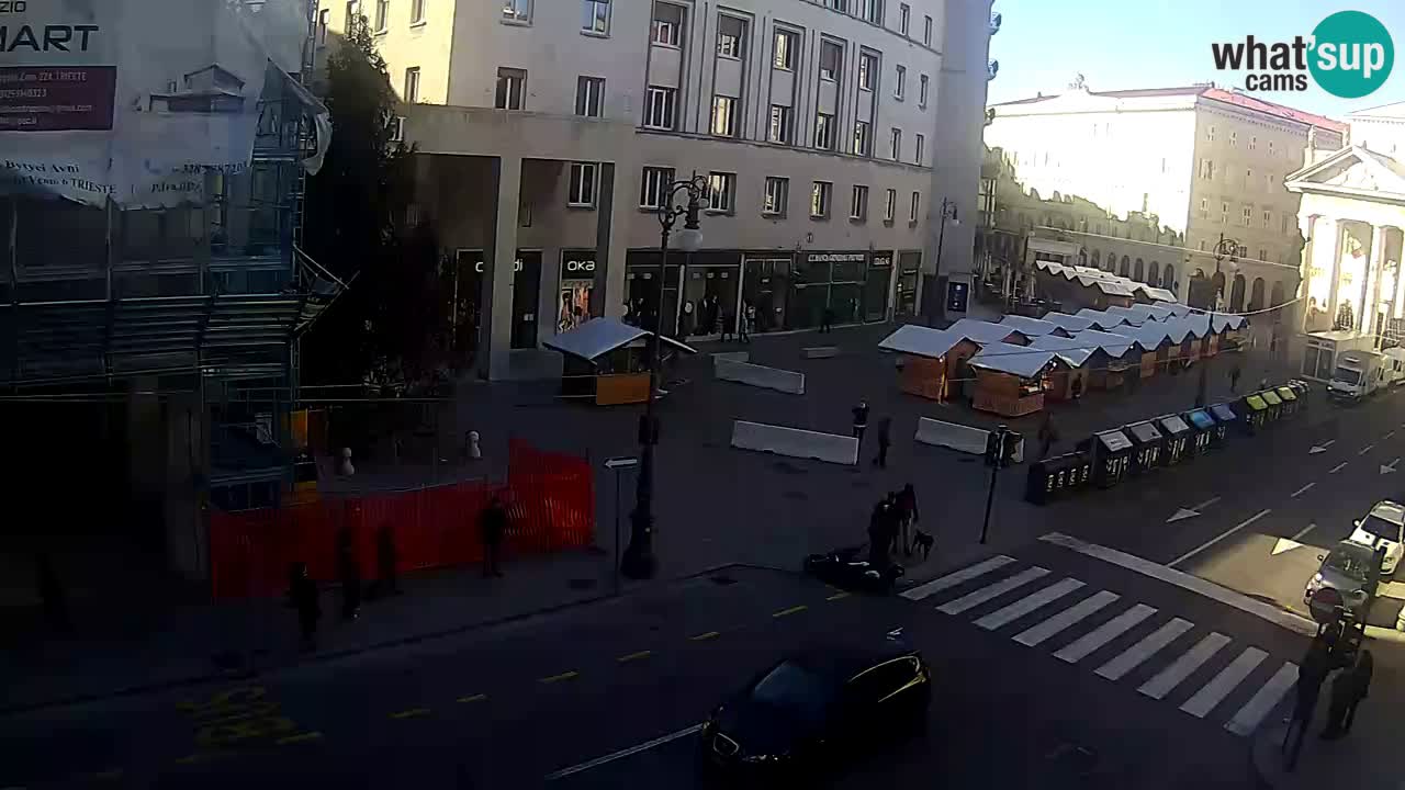 Trieste – Borsa square webcam live