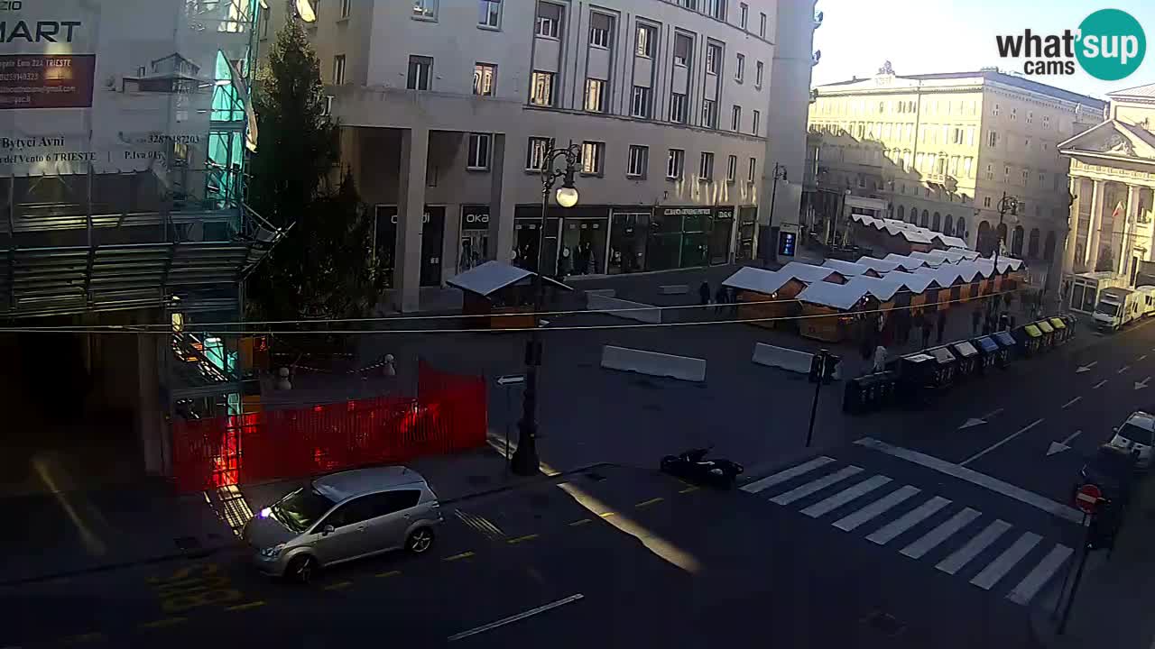 Trieste – Borsa square webcam live