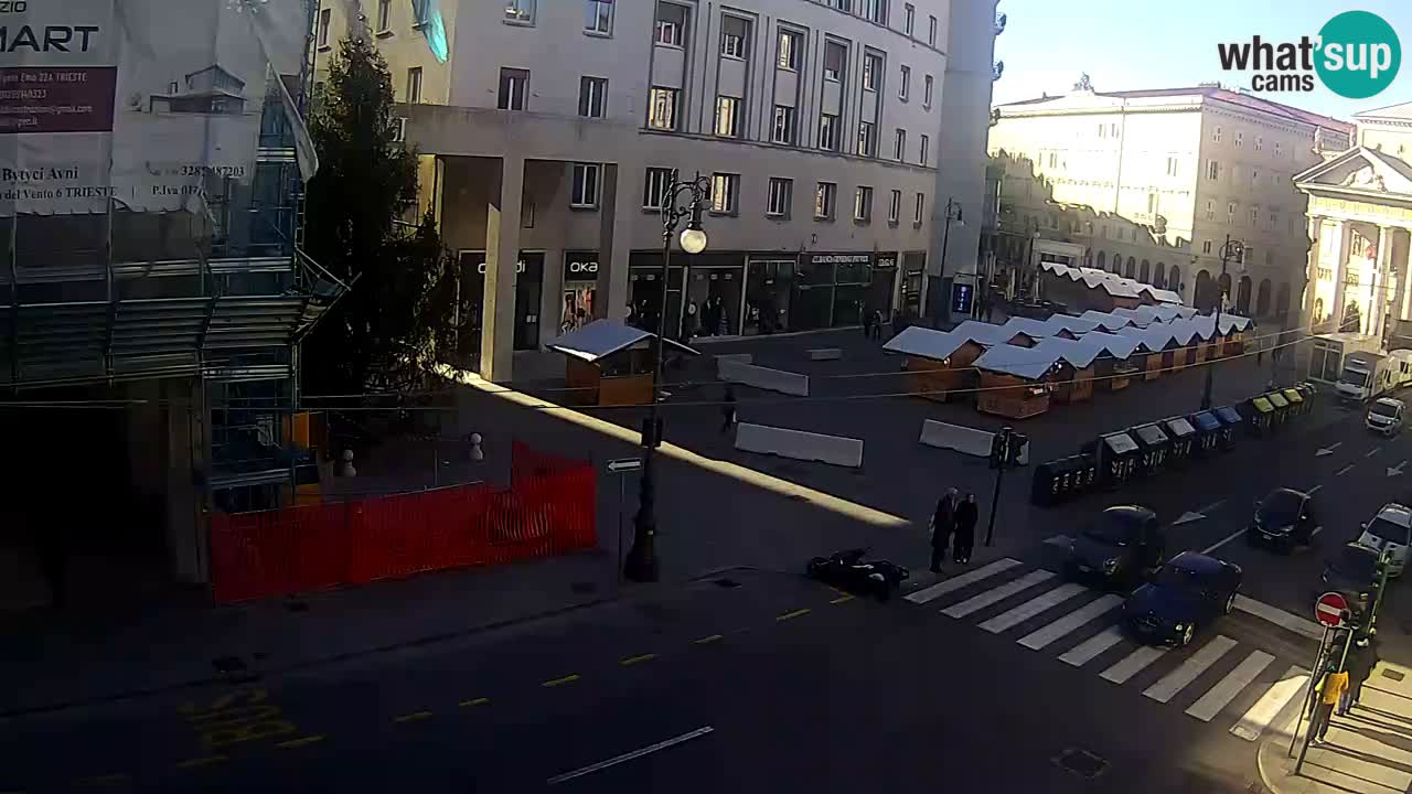 Trieste – Borsa square webcam live