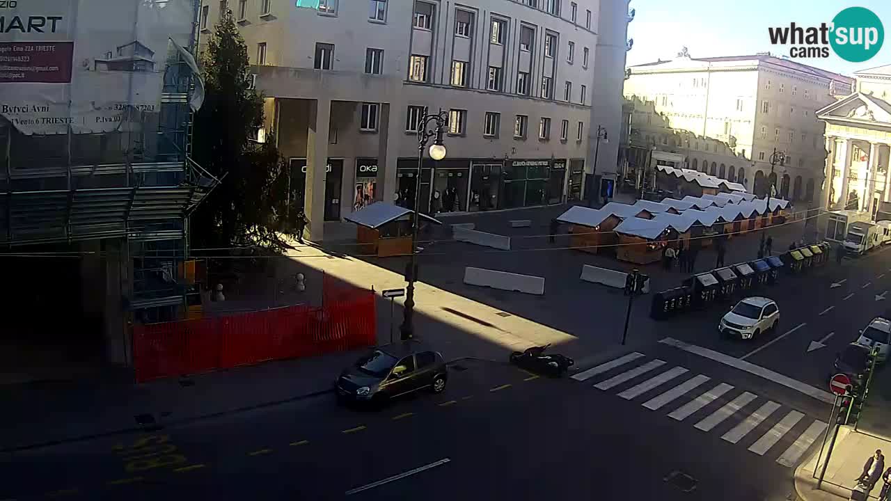 Trieste – Borsa square webcam live