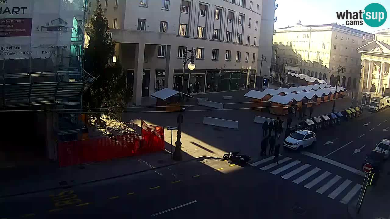 Trieste – Borsa square webcam live