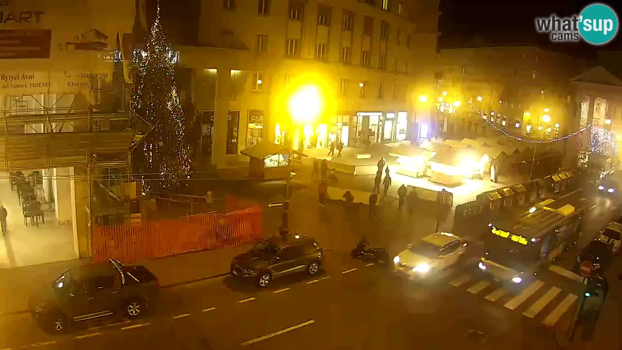 Trieste – Plaza de la Borsa webcam live