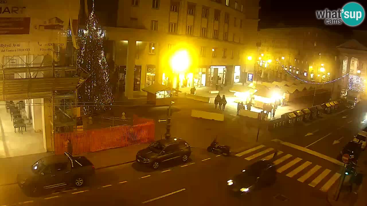 Trieste – Plaza de la Borsa webcam live