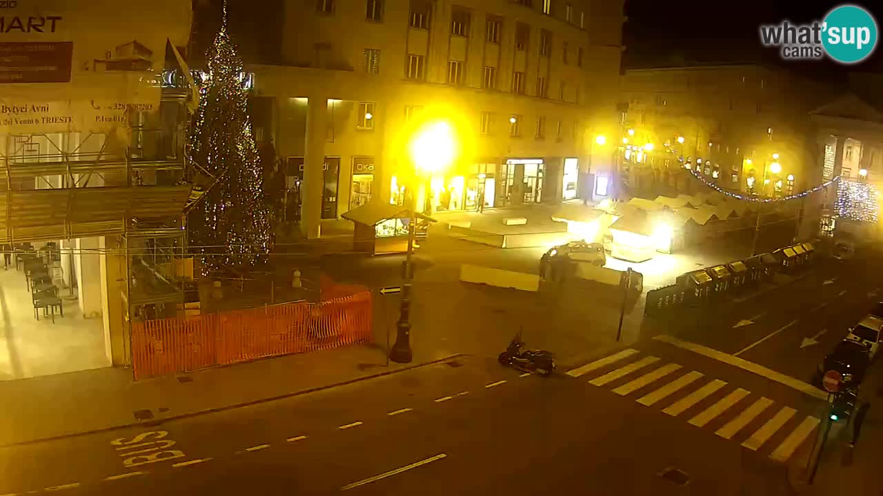 Trieste – Plaza de la Borsa webcam live