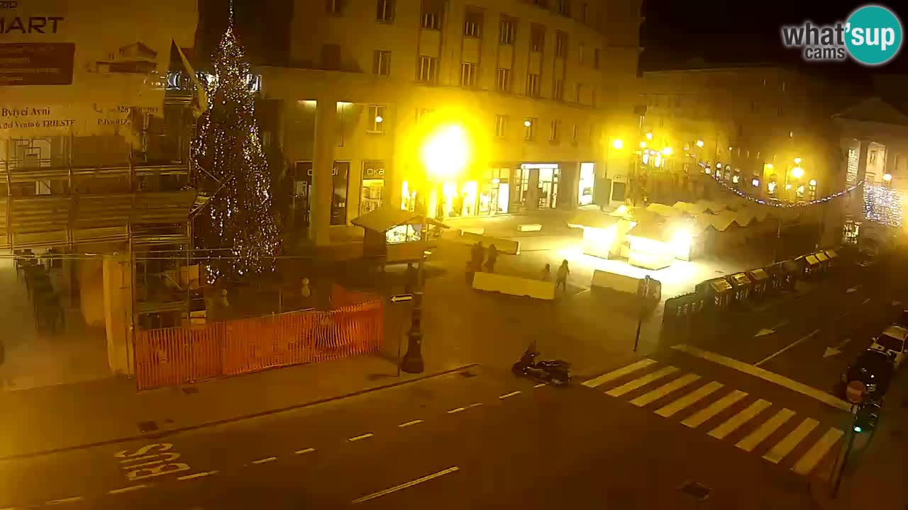 Trieste – Plaza de la Borsa webcam live